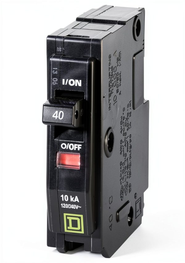 Square D QO140CP 40 Amp Circuit Breaker Plug In Mount-1