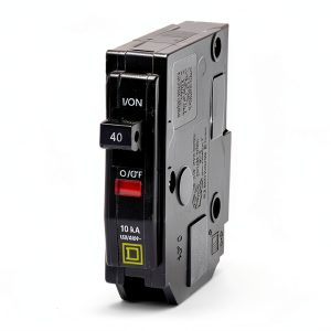 Square D QO140CP 40 Amp Circuit Breaker Plug In Mount-0