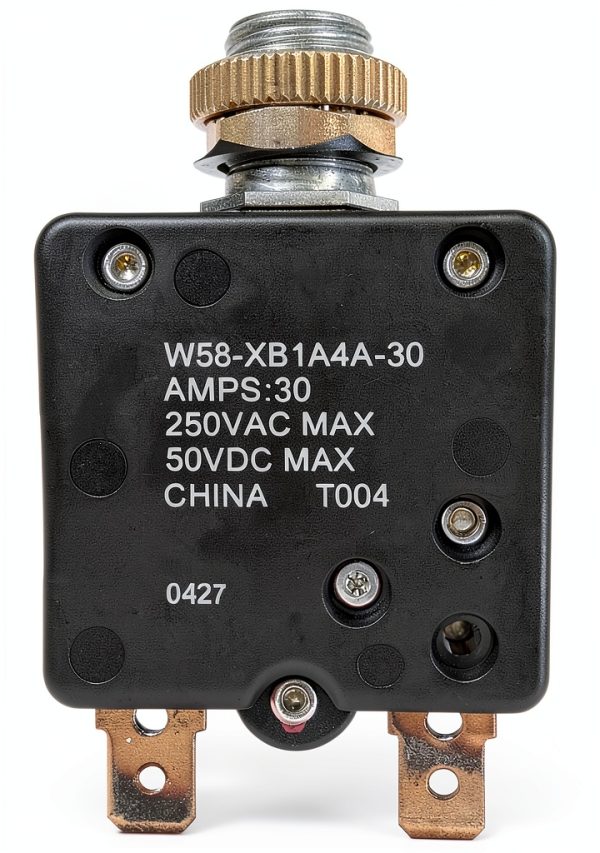 TE Connectivity 30 Amp Thermal Circuit Breaker Pole Mount-0