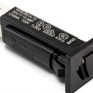 Potter Brumfield Thermal Circuit Breaker 15A Snap-In Mount-0