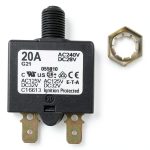 E-T-A Thermal Circuit Breaker 20A Push Reset-0