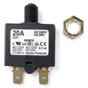 E-T-A Thermal Circuit Breaker 20A Push Reset-0