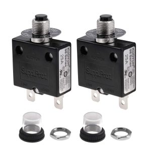 RKURCK 25A Thermal Circuit Breaker Manual Reset-0
