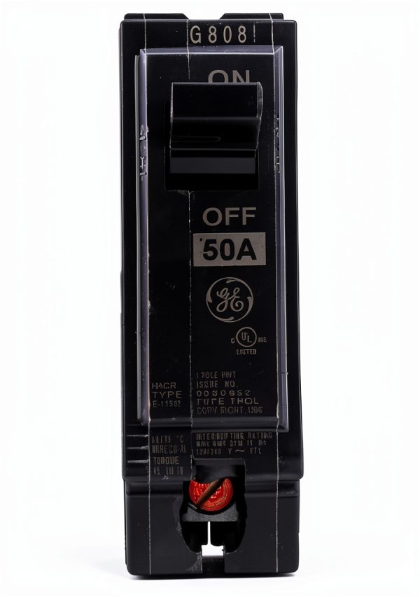 ABB THQL1150 50A Circuit Breaker Plug In Mount Black-0