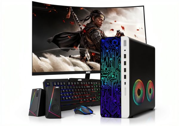 27 Inch Curved Monitor TechMagnet with 16GB RAM and 256GB SSD-0