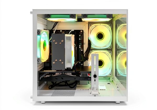 Suevery White Tower PC SUV9W3 i5-12400F 32GB DDR4 RTX3050 Desktop-3