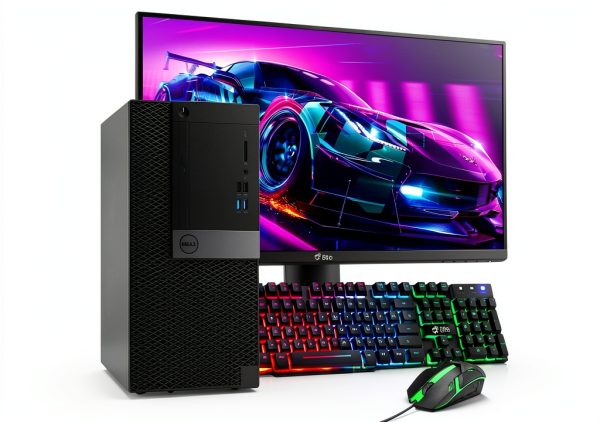 Dell OptiPlex Desktop 22 Inch Monitor i5 Processor 16GB RAM SSD-0