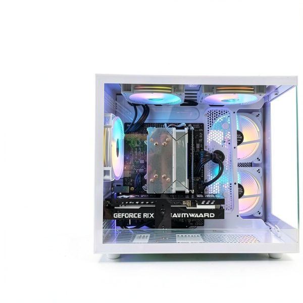 Suevery White Tower PC SUV9W3 i5-12400F 32GB DDR4 RTX3050 Desktop-2