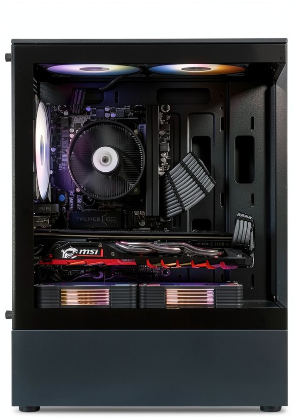 ViprTech Gaming Desktop Ryzen 7 RTX 3060 16GB RAM 1TB SSD Black-2