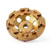 KSEIBI 644146 Grinding Wheels 4-1/2" Diamond Cup with Z‑Segment Flange-3
