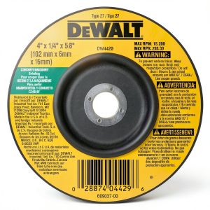 DEWALT 4-Inch Concrete Grinding Wheel DW4429 with Silicon Carbide-0
