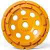 DEWALT Concrete Grinding Wheel 5-Inch Double Row Diamond Cup DW4777-0