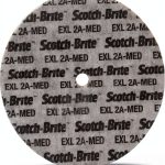 3M ScotchBrite EXL Unitized Wheel 6in Med Silicon Carbide Polishing-0