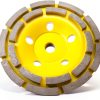 Concrete Grinding Wheel Stadea CWD203H 5" Double Row Diamond Cup-0