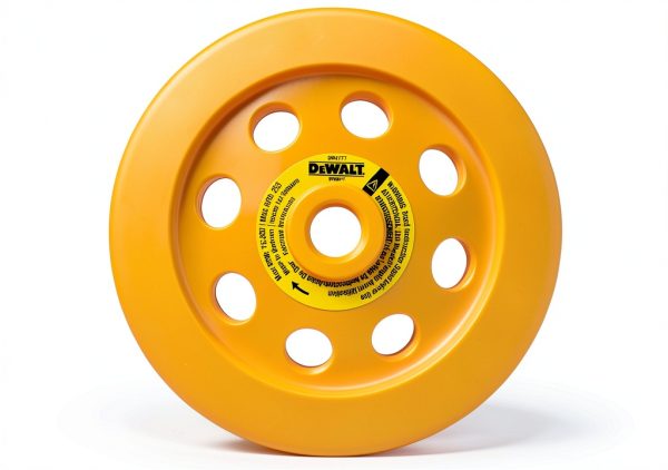 DEWALT Concrete Grinding Wheel 5-Inch Double Row Diamond Cup DW4777-1