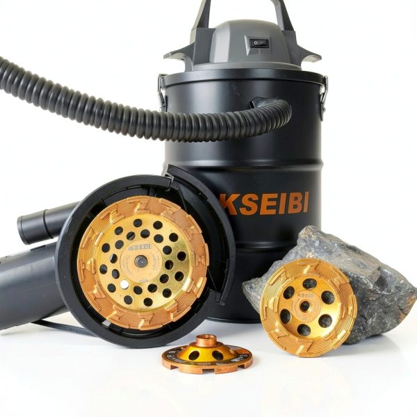 KSEIBI 644146 Grinding Wheels 4-1/2" Diamond Cup with Z‑Segment Flange-5