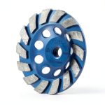 SALI 4.5 Inch Concrete Grinding Wheels 14 Turbo Diamond 5/8-11 Arbor-0
