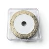 3 inch Flat Diamond Grinding Wheel 150 Grit, 1/2" Arbor, 10mm Wide for Grinding Tungsten,Carbide, Glass,Ceramic, Gem-6