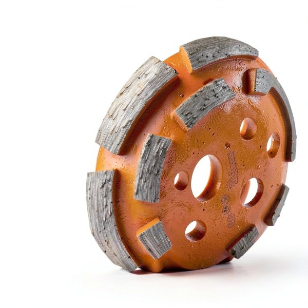 Concrete Grinding Wheel FEWELL Row Diamond with 7/8" Arbor-2