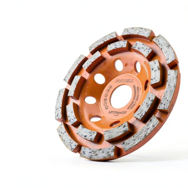 Concrete Grinding Wheel FEWELL Row Diamond with 7/8" Arbor-3