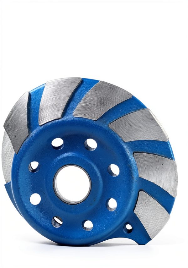 4.5 Inch Concrete Grinding Wheel 4 1/2 Inch for Angle Grinder,2 Pcs 12-Segment Diamond Cup Grinder Wheel for Grinding and Polishing Stone Concrete Surface, Stones, Cement, Marble-2