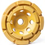 DEWALT Grinding Wheel, Double Row, Diamond Cup, 4-1/2-Inch (DW4774)-0