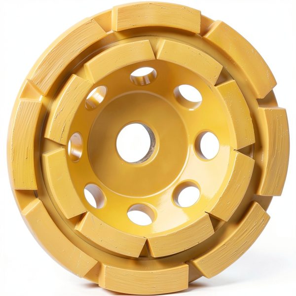DEWALT Grinding Wheel, Double Row, Diamond Cup, 4-1/2-Inch (DW4774)-0