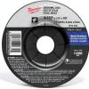 Milwaukee 4-1/2" Grinding Wheel 5 Pack Depressed Aggressive Metal-2