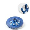 SALI 4.5 Inch Concrete Grinding Wheels 14 Turbo Diamond 5/8-11 Arbor-3