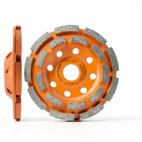 Concrete Grinding Wheel FEWELL Row Diamond with 7/8" Arbor-1