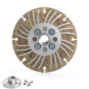 Angle Grinder Diamond Cutting Wheel - electroplated Diamond Blade for Metal, Steel, Concrete, Stone, Tile - 4 1/2, 5, 6 inch Wet/Dry Grinding Wheel (Silver, 4 1/2, 1, 1)-0