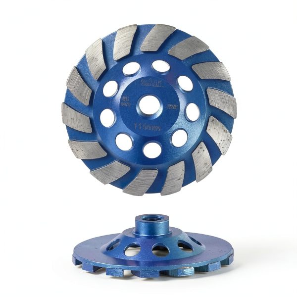 SALI 4.5 Inch Concrete Grinding Wheels 14 Turbo Diamond 5/8-11 Arbor-1